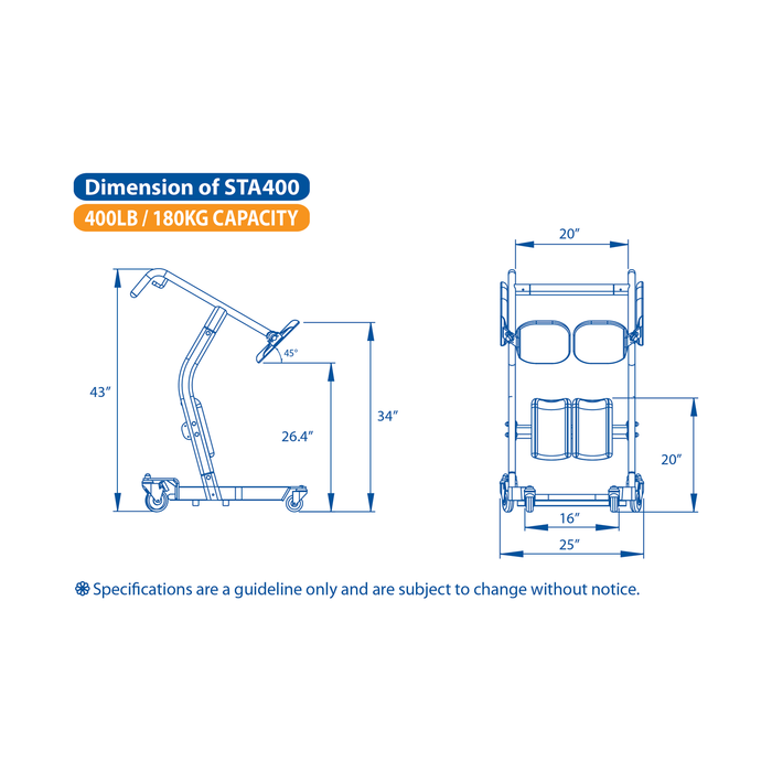 The BestStand STA400 Standing Transfer Aid