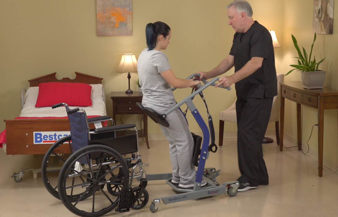 The BestCare STA450 Heavy-Duty Standing Transfer Aid