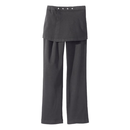 Women's Soft Knit Open Back Jeans