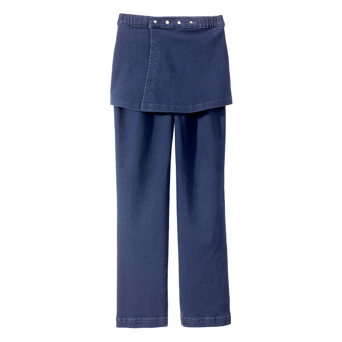 Women's Soft Knit Open Back Jeans