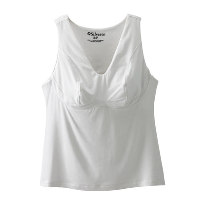 Women's Adaptive Wire-Free Breast Nest Bra Camisole