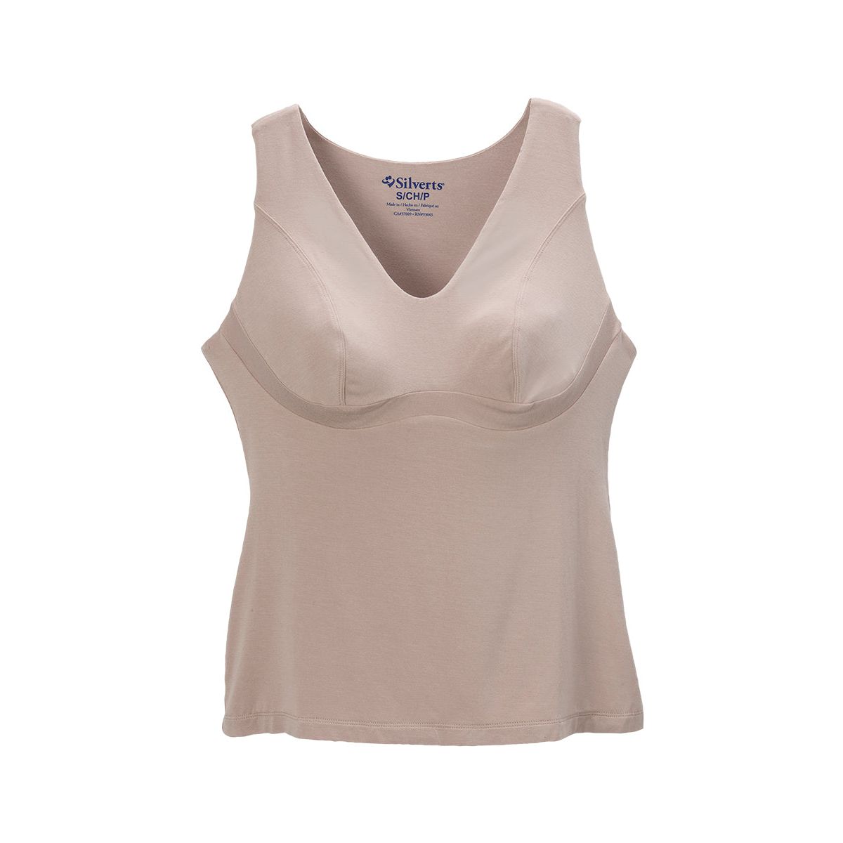 Women's Adaptive Wire-Free Breast Nest Bra Camisole