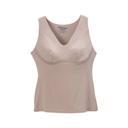Women's Adaptive Wire-Free Breast Nest Bra Camisole