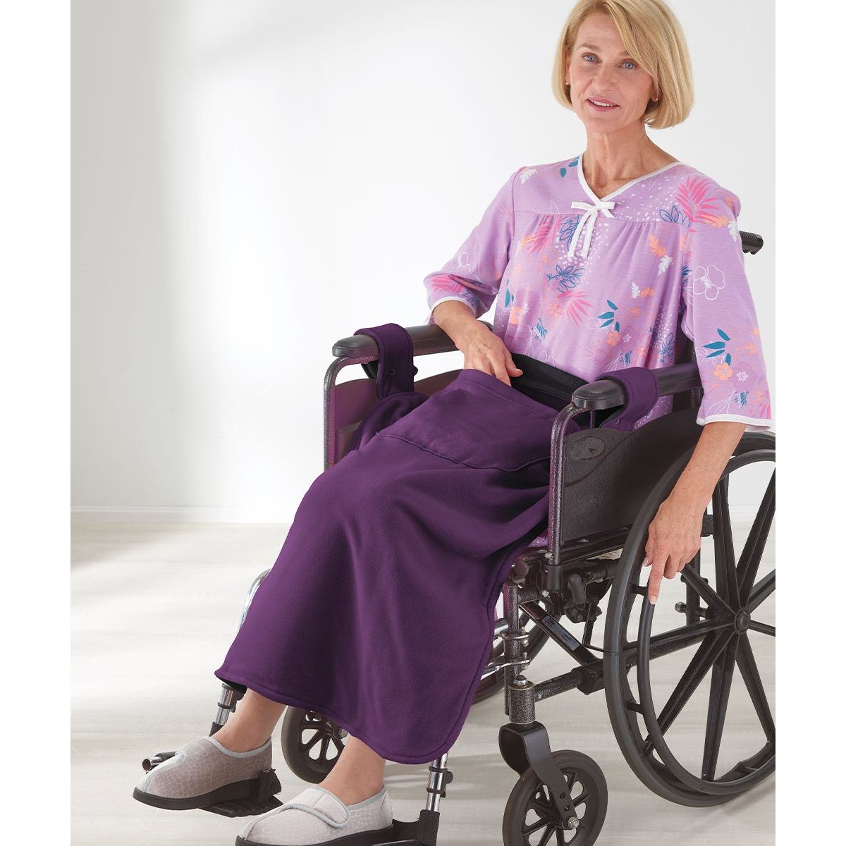 Women's & Men's Stay On Wheelchair Blanket