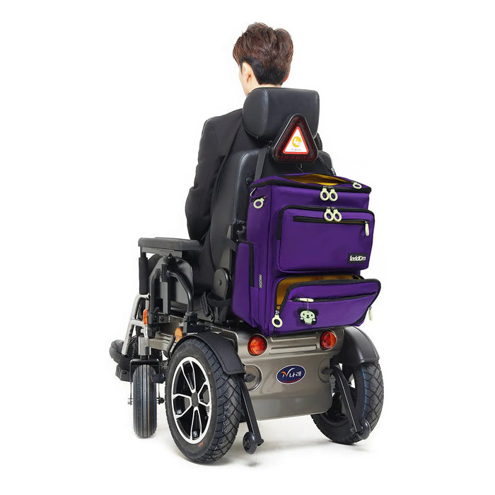 MAX / FT Deluxe LARGE Feeding Tube Compatible Wheelchair Backpack
