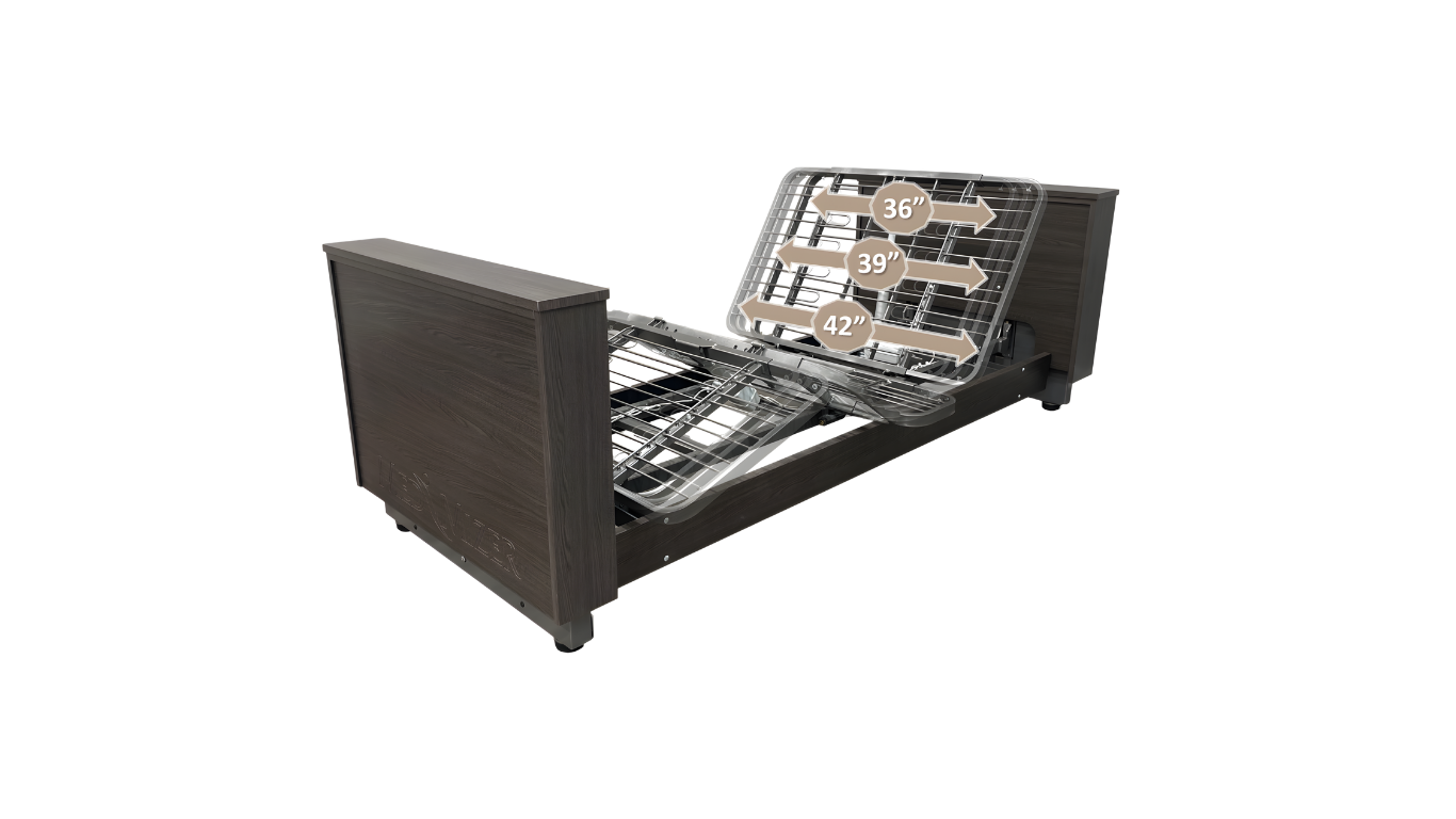 Med-Mizer SelectCare Hi-Lo Bed | Ultra Low Electric Hospital Bed