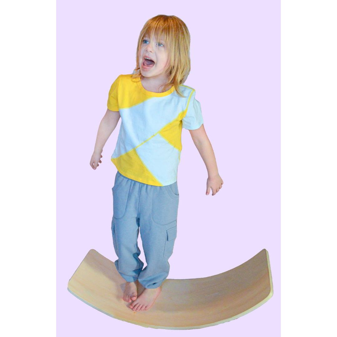 Sensory Friendly Cotton T-Shirt by Sense-ational You – Tagless Seamless Everyday Sensory Tee for Kids