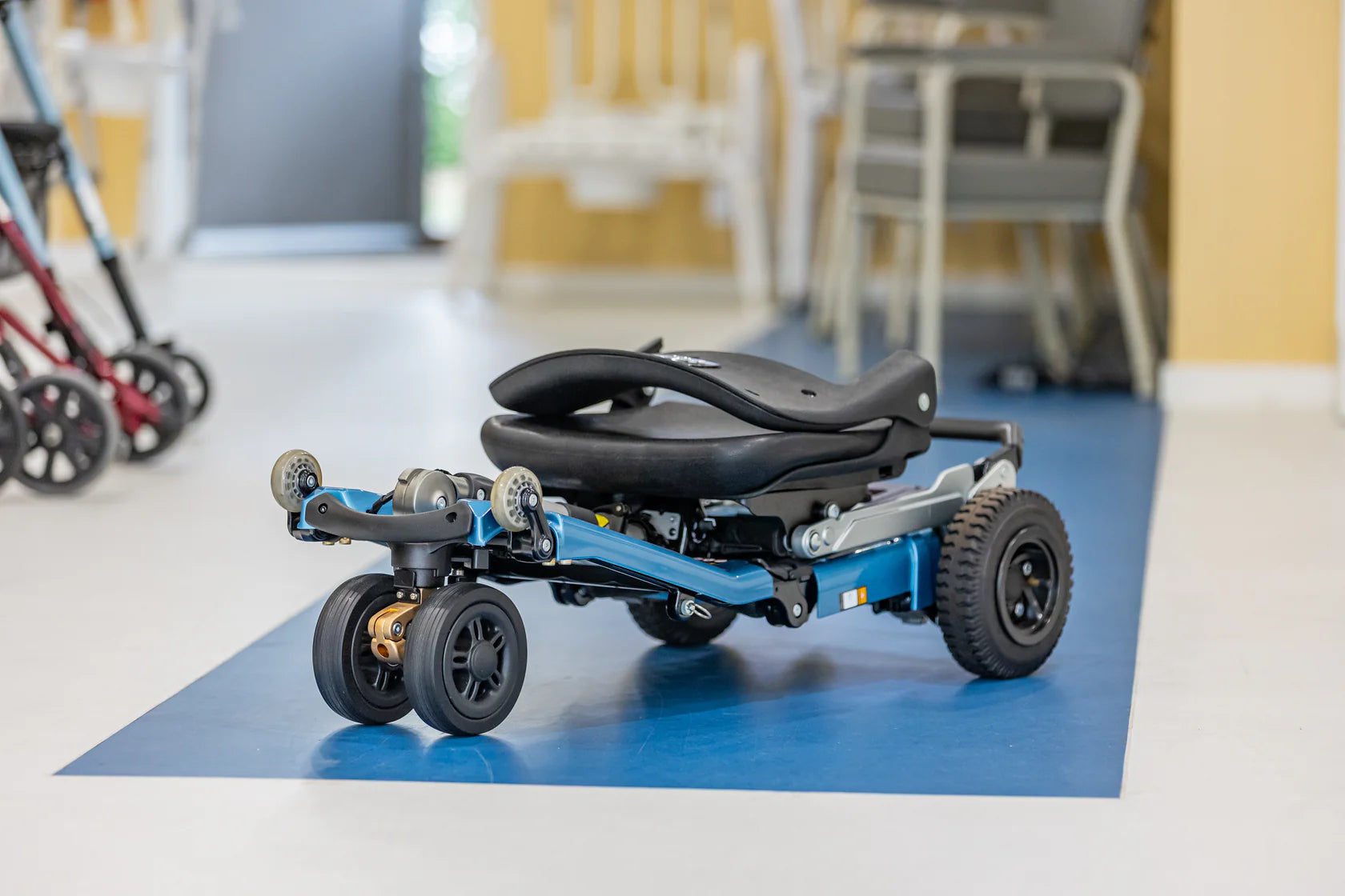 Free Add Ons with Purchase of Luggie Super Plus 3 Folding Mobility Scooter by FreeRider – Heavy-Duty Travel Scooter with Suspension & 360 lb Capacity