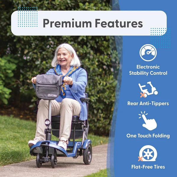 The So Lite® Folding Power Scooter by Journey FAA Compliant