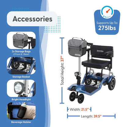 The So Lite® Folding Power Scooter by Journey FAA Compliant