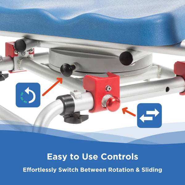SoftSecure Rotating Transfer Bench with Microban