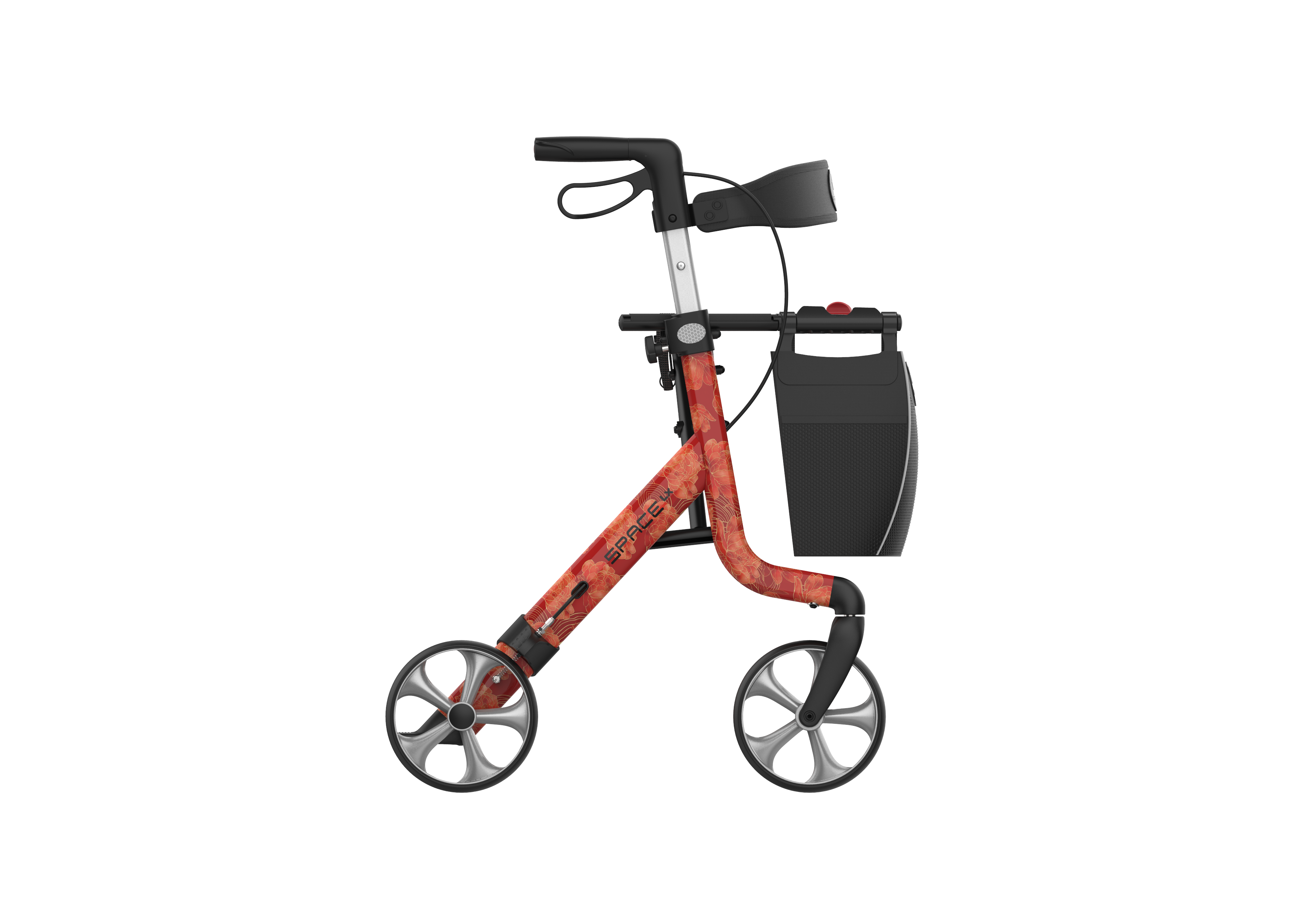 Unique SPARK Art Line Designer Rollator – Ultra-Lightweight Foldable Walker with Seat by Rehasense