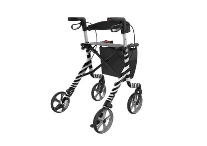 Unique SPARK Art Line Designer Rollator – Ultra-Lightweight Foldable Walker with Seat by Rehasense