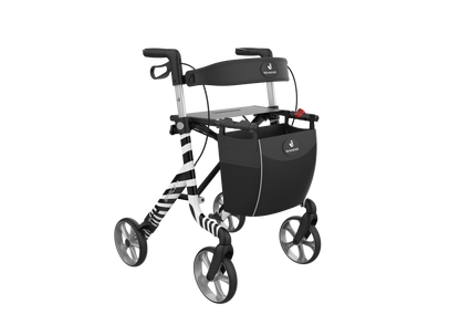 Unique SPARK Art Line Designer Rollator – Ultra-Lightweight Foldable Walker with Seat by Rehasense