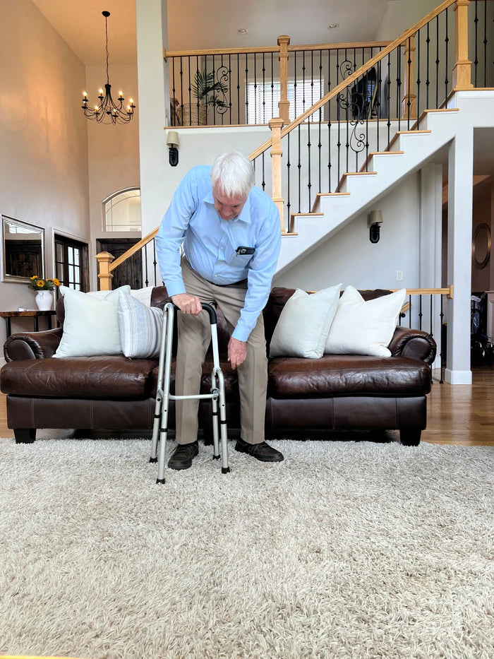 Rock Steady Stroke Cane – Adjustable Side Support Cane for Controlled Walking Assistance