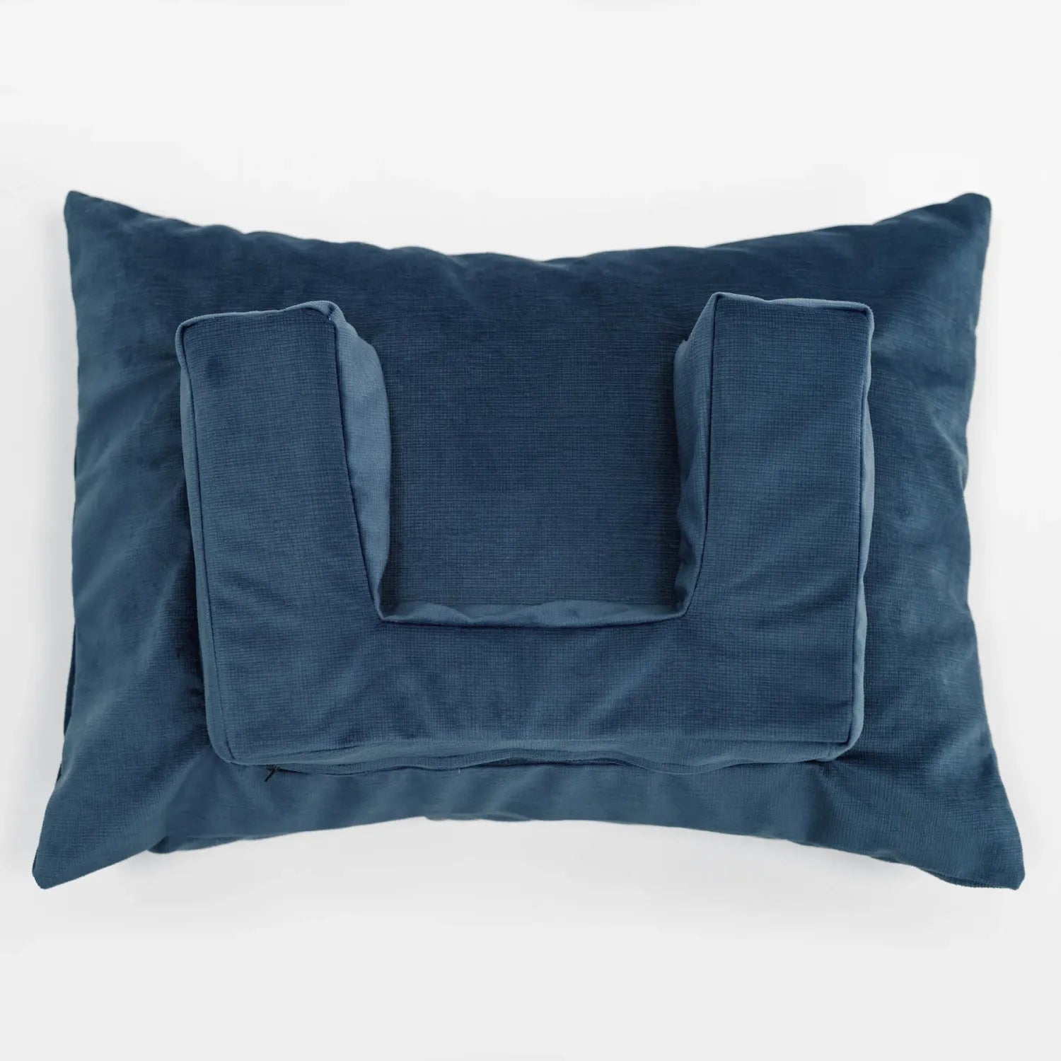 Blue Tausi Horizontal Support System designed for recliners, beds and travel seating