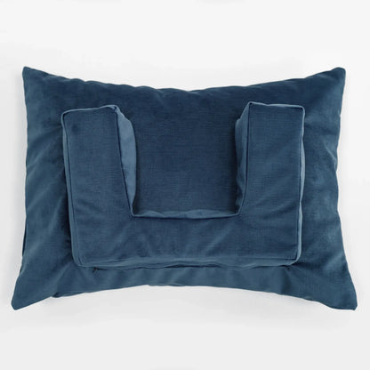 Blue Tausi Horizontal Support System designed for recliners, beds and travel seating