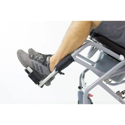 Tilt-in-Space Shower/Commode Chair with Adjustable Headrest & Flip-Up Arms – Total Care
