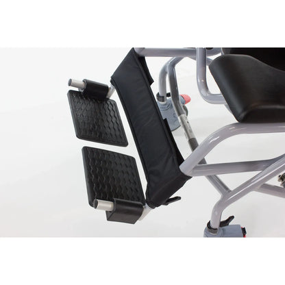 Tilt-in-Space Shower/Commode Chair with Adjustable Headrest & Flip-Up Arms – Total Care