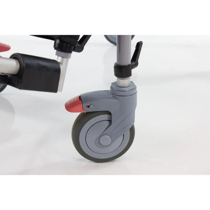 Tilt-in-Space Shower/Commode Chair with Adjustable Headrest & Flip-Up Arms – Total Care