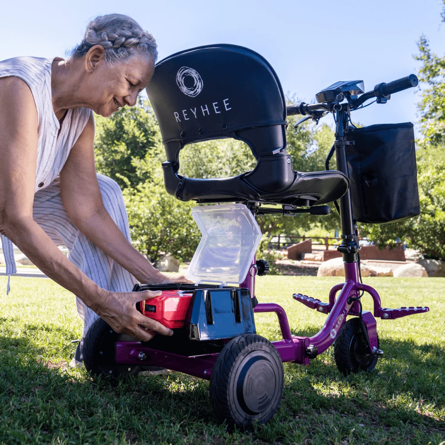 Reyhee Triad - Light Folding Electric Mobility Scooter