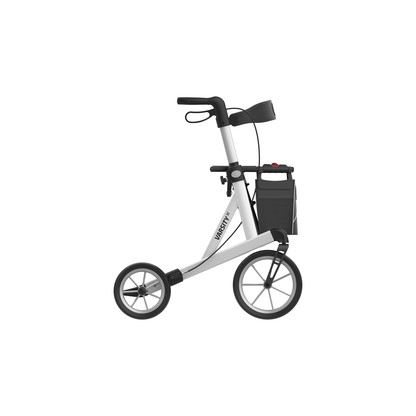 Rehasense Varsity XC Outdoor Rollator – All-Terrain Folding Walker with Seat