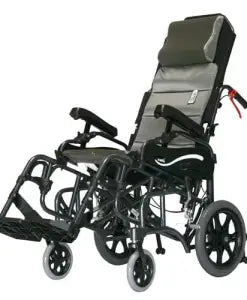 Karman VIP-515-TP Lightweight Foldable Tilt-in-Space Wheelchair