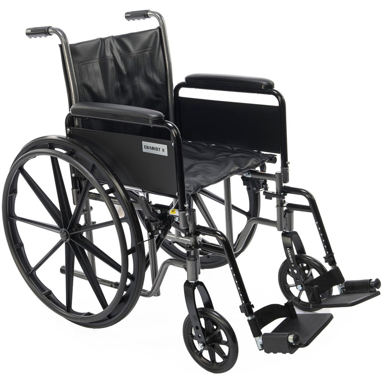 Chariot II Wheelchair With Swing Away Footrests