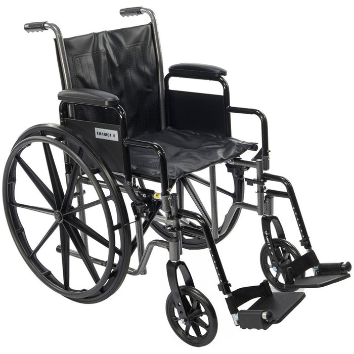 Chariot II Wheelchair With Swing Away Footrests