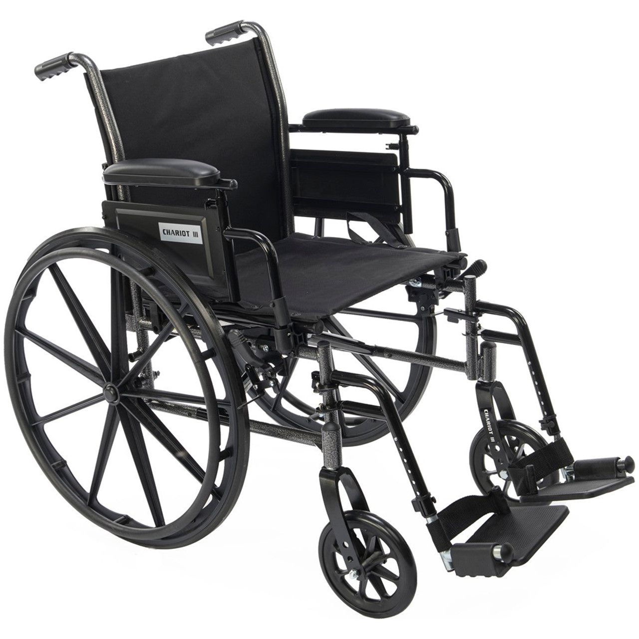Chariot IIl Wheelchair (K3) With Swing Away Footrests