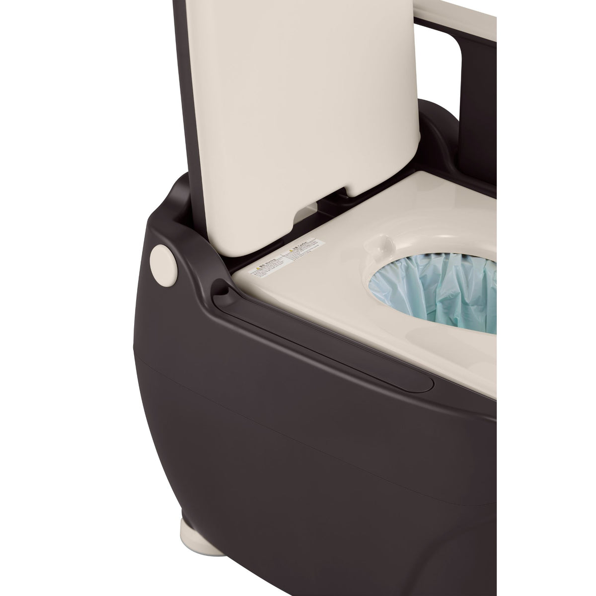Wrappon ORB with one armrest removed and slot cover installed for a clear side transfer
