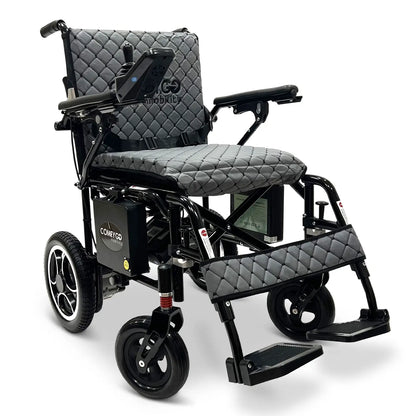 ComfyGO X-7 Electric Wheelchair – 40 lb Ultra Lightweight Folding Power Chair (Dual Battery)