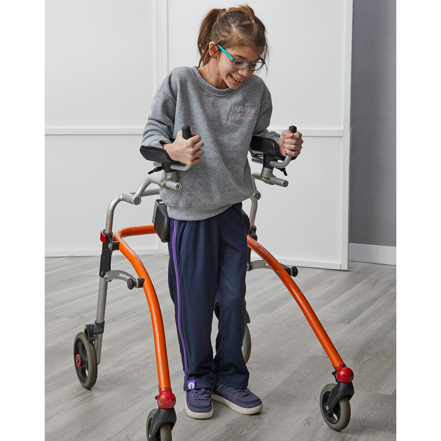zipOns Youth Heavyweight Adaptive Pants by befree
