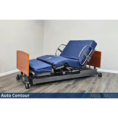 ActiveCare Standard hospital bed in auto contour position with head and knee sections raised