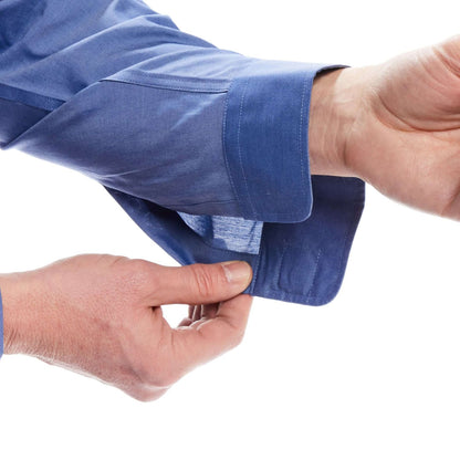 MagnaReady Adaptive Chambray Magnetic Shirt – Easy Dressing Shirt