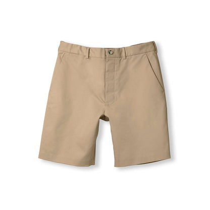 Adaptive Easy-Care Chino Twill Short with Magnetic Closures - Khaki