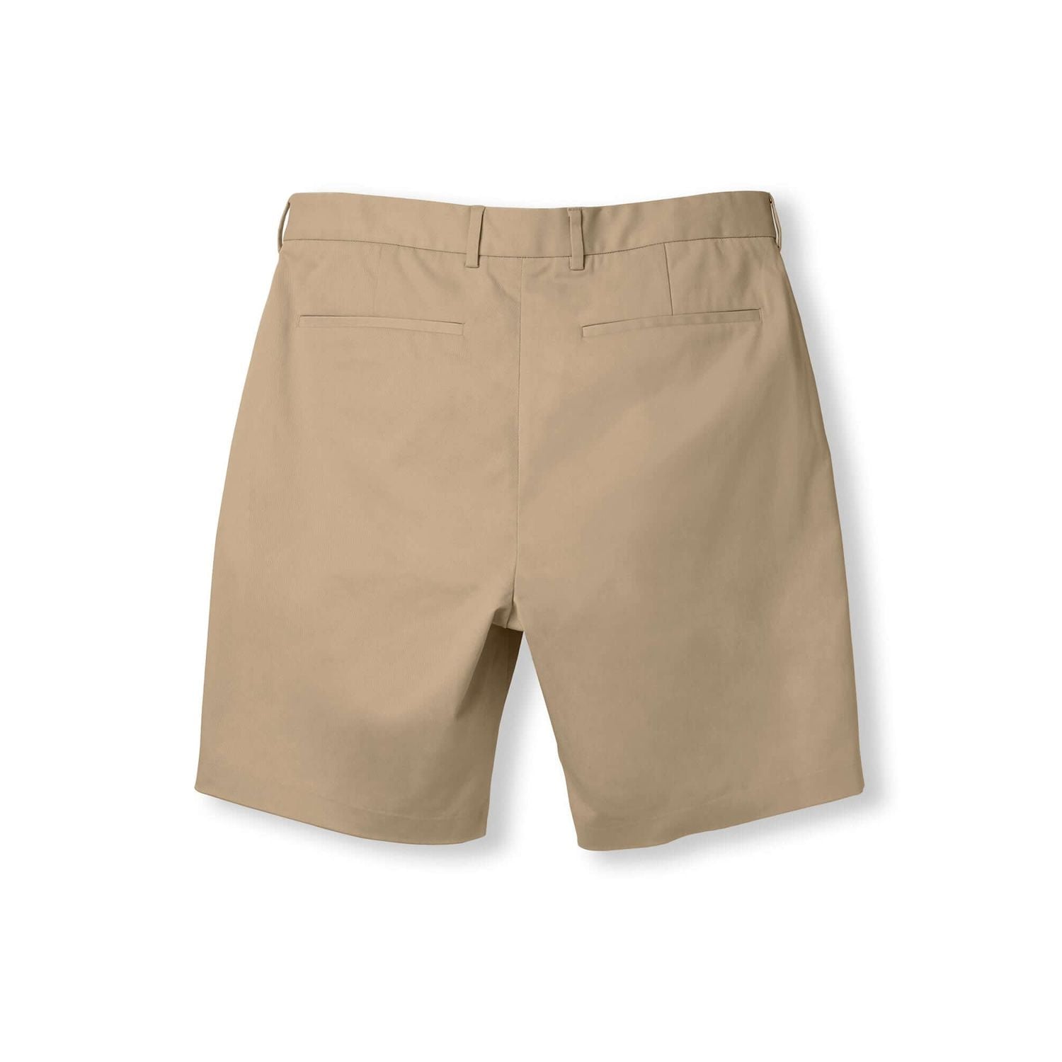 Adaptive Easy-Care Chino Twill Short with Magnetic Closures - Khaki
