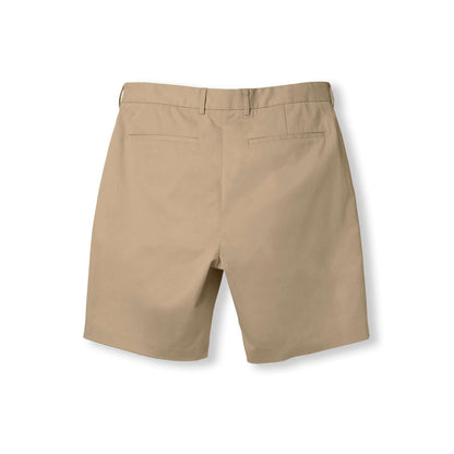 Adaptive Easy-Care Chino Twill Short with Magnetic Closures - Khaki