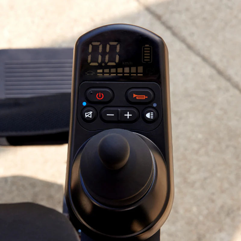 OAS Air Ultra Folding Electric Wheelchair – 36 lb Lightweight Travel Power Chair with Dual Battery
