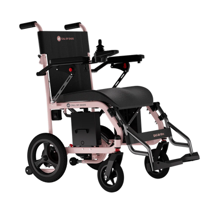 OAS Air Ultra Folding Electric Wheelchair – 36 lb Lightweight Travel Power Chair with Dual Battery