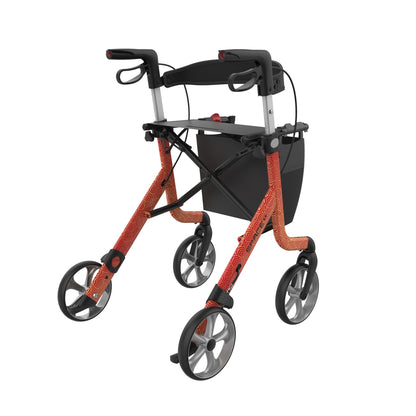 Unique SPARK Art Line Designer Rollator – Ultra-Lightweight Foldable Walker with Seat by Rehasense