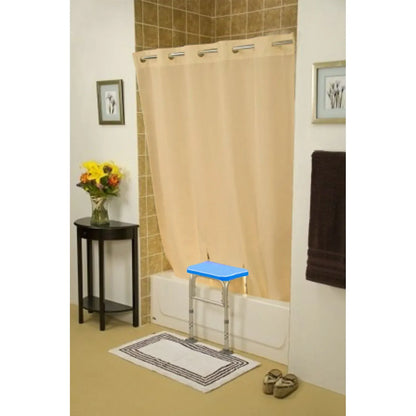 BenchMate Split Shower Curtain for Bath Transfer Benches