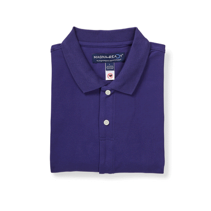 MagnaReady Adaptive Magnetic Polo Shirt – Easy Dressing Polo for Seniors