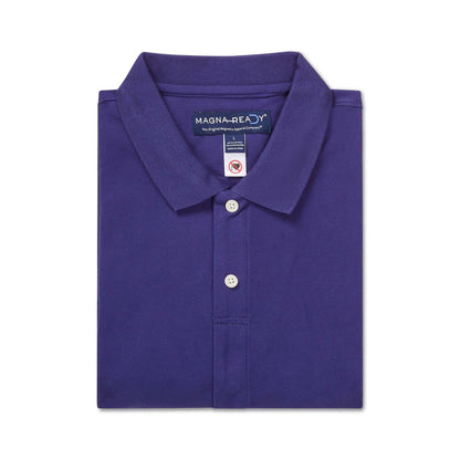 MagnaReady magnetic closure polo shirt adaptive clothing