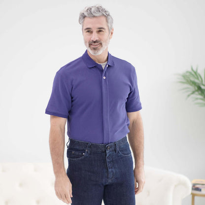 adaptive magnetic polo shirt for limited dexterity MagnaReady