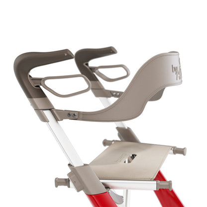 byACRE Carbon Ultralight rollator standard backrest with ergonomic support and quick-attach mounting system