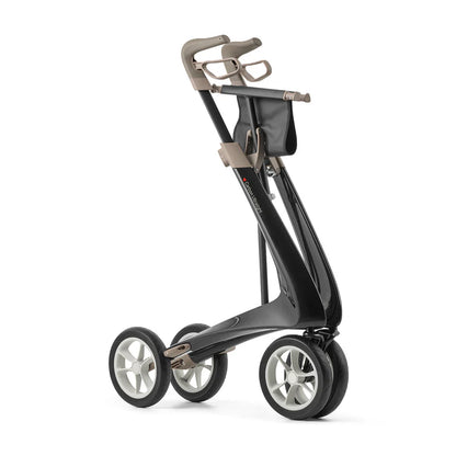 byACRE Carbon Ultralight Rollator – Lightweight Carbon Fiber Folding Walker (Up to 285 lb Capacity)