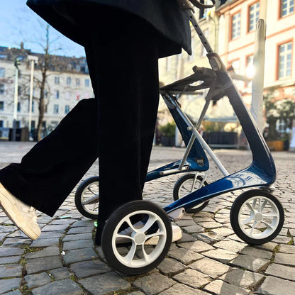 byACRE Carbon Ultralight Rollator – Lightweight Carbon Fiber Folding Walker (Up to 285 lb Capacity)