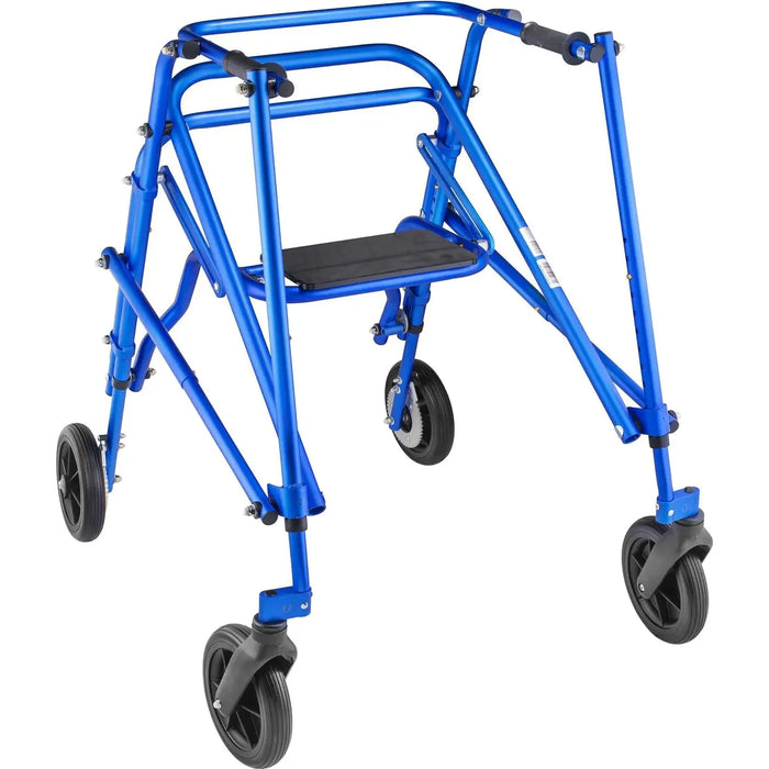 Klip Posterior Walker With Seat and 8inch Wheels