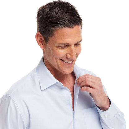 MagnaReady® Ryan Adaptive Magnetic Shirt – Easy Dressing Cotton Button-Down